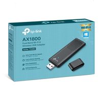 TP-LINK 無線LAN子機 AX1800 デュアルバンドUSB Wi-Fi6 子機 ARCHER TX20U