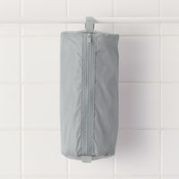 無印良品 ポリエステルたためる仕分けケース 筒形 グレー Ｓ 約１１×１１×２６ｃｍ 良品計画