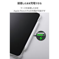 エレコム iPad Pro ケース 13インチ (M4) ソフト 軽量 クリア TB-A25PLUCCR 1個