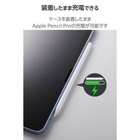 エレコム iPad Air ケース 11インチ(M3/M2) 耐衝撃 背面クリア TB-A25MTSLOBG 1個