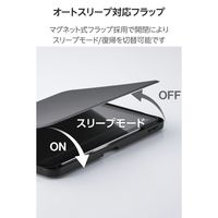 エレコム iPad ケース 11インチ(A16) マグネット着脱フラップ ブラック TB-A25RMG360BKN 1個