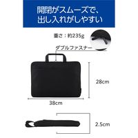 エレコム インナーバッグ ハンドル付き ポケット付き 15.6inch ブラック BM-IBHC15BK 1個