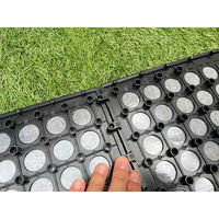 明和グラビア ジョイント防虫・遮熱パネル BJR-30 72P ルーアン B 1セット(18枚入x4)（直送品）