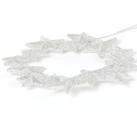 クリスマス　スターリースオーナメント(シルバー) LAKOLE/ラコレ