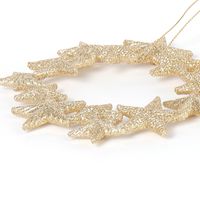 クリスマス　スターリースオーナメント(ゴールド) LAKOLE/ラコレ