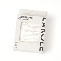 クリスマス　LEDガーランド スター LAKOLE/ラコレ