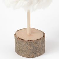 クリスマス　ファーベルツリー ホワイト LAKOLE/ラコレ