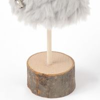 クリスマス　ファーベルツリー グレー LAKOLE/ラコレ