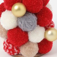 クリスマス　ポンポンツリー(L) レッド LAKOLE/ラコレ