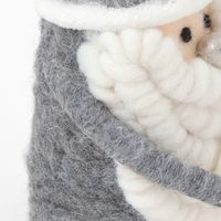 クリスマス　フェルトサンタ グレー LAKOLE/ラコレ