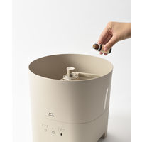 BRUNO 超音波アロマ加湿器 POT MIST（グレージュ） BOE078ーGRG 1個