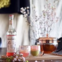 業務用 割り材 モナン さくら・シロップ 700ml 1ケース(6本) MONIN 割材 ドリンクベース フレーバーシロップ