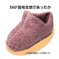 アルファックス 極暖 足が包まれるスリッパ M 508700 1個（直送品）