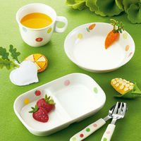 べじふる 12cm丸深皿 120×32mm D62BH 1セット（1個×5）メラミン食器 食洗機可 給食 日本製 国際化工