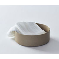 MARUSHIN by SHINTO TOWEL ランダムガーゼ オフホワイト フェイス/箱 フェイスタオル