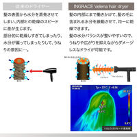 MUK INGRACE Velena hair dryer グレージュ MBD002A-G 1台