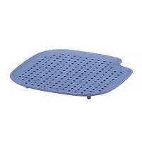 耐熱ガラス製 保存容器 1.5L ブルー LNG482 1個 電子レンジ・オーブン・食洗機対応 LIV PLUS