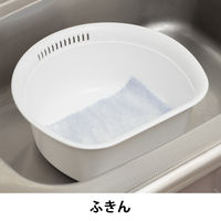 台所用漂白剤 泡スプレー 塩素系 キッチンブリーチ  付替 400ｍL １セット（1個×20） ロケット石鹸 アスクル限定 オリジナル