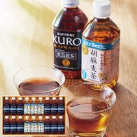 【ギフト包装】サントリーフーズ　サントリー　黒烏龍茶・胡麻麦茶ギフト(18本)(特定保健用食品)　210442018　1個（直送品）