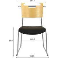 東谷 ROOM ESSENCE マルカート チェア アイボリー A2-102IV 1脚（直送品）