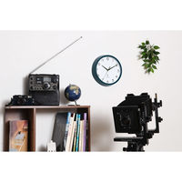 不二貿易 電波掛時計 カペラ Φ27cm GR(27267) 99289 1個