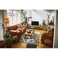 東谷 ROOM ESSENCE ヴァーチ ロッキングチェア 幅720mm キャメル HS-67CA 1台（直送品）