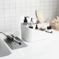 umbra（アンブラ） グラム ヘアーツール オーガナイザー ホワイト/チャコール 21016972677 １個（直送品）