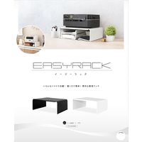 田窪工業所 机上イージーラック ホワイトパールマイカ ER-54WM 4904780223245 1個