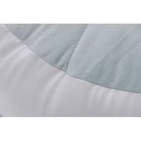 セルタン ベーグル ビーズクッション 620×620mm テクノブルー A958-650/572BL 1台（直送品）