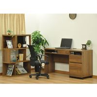 エイ・アイ・エス ロスタ ジグザグラック 幅795×奥行295×高さ1112mm ブラウン LST-1280ZS BR 1台（直送品）