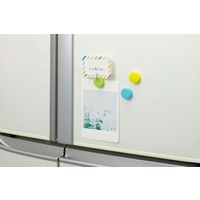 ライオン事務器 シリコンマグネット マグピタ ブルー CM-3B 1セット(10個)