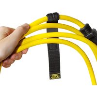 RIP-TIE(リップタイ) ケーブルラップ 25.4mmX152.4mm 黄 H-06-010-Y 1袋(10本)