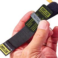 プレミアムシリーズ リップロックケーブルラップ 25.4mmX546.1mm  100本入 緑（直送品）