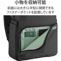 カメラバッグ リュック オフトコ off toco 2way 撥水加工 14インチPC収納 ブラック DGB-S043BK エレコム 1個