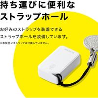 エレコム USBメモリ/USB3.2(Gen1)対応/小型/キャップ付/誤消去防止機能ソフト対応/32GB/ホワイト MF-USB3032GWH 1個