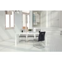 【軒先渡し】あずま工芸 TOCOM オペラ チェア グレー TDC-9945 1脚（直送品）