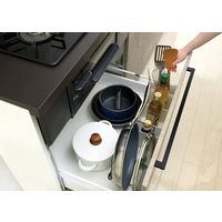 リッチェル トトノ 引き出し用 キッチンツールスタンドN 111753 8個（直送品）