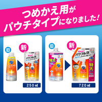 キュキュット CLEAR泡スプレー 無香性 詰め替え 250mL 1個 食器用洗剤 花王