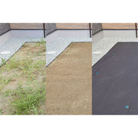 アイリスオーヤマ 防草シート 50M ブラック BS-50 1本（わけあり品）