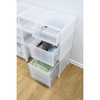 天馬 フィッツケース FC40-4020 クリア 110014854 1個（わけあり品）