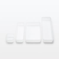 【まとめ買いセット】無印良品 ポリプロピレン整理ボックス1 約幅8.5×奥行8.5×高さ5cm 1セット（1個×36） 良品計画