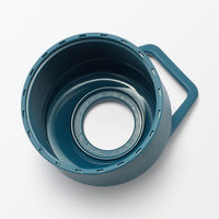 【まとめ買いセット】無印良品 冷やしたまま持ち運べる ペットボトル用保冷ホルダー ダークブルー 1セット（1個×6） 良品計画