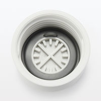 【まとめ買いセット】無印良品 ステンレス 炭酸にも使える 保冷ボトル 白 600mL 1セット（1個×6） 良品計画