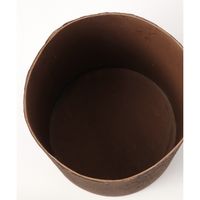 ごみ箱　リサイクルペーパーダストBOX(HOUSEHOLD GOODS) ブラウン横シマ studio CLIP