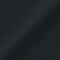 無印良品 レディース 婦人 あったか綿 厚手 Ｕネック八分袖Ｔシャツ 婦人Ｓ 黒 良品計画