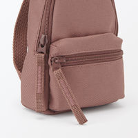 無印良品 ミニ 撥水リュックサック モカブラウン タテ１２×ヨコ９×マチ４．５ｃｍ 良品計画