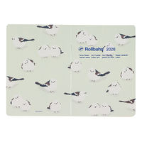 【2026年度版手帳】DELFONICS（デルフォニックス） ロルバーンノートダイアリーアニマルB6 ミント 160089281 1冊