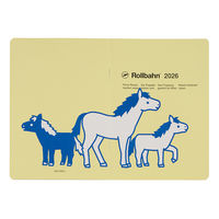 【2026年度版手帳】DELFONICS（デルフォニックス） ロルバーンノートダイアリーポニーB6 ライトイエロー 160083205 1冊