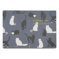 【2026年度版手帳】DELFONICS（デルフォニックス） ロルバーンノートダイアリーアニマルB6 ブルーグレー 160089311 1冊