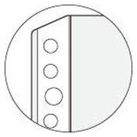 ライオン事務器 クリアーポケット 特厚 A4S 30穴 10枚入 CL-303ET 1冊（わけあり品）